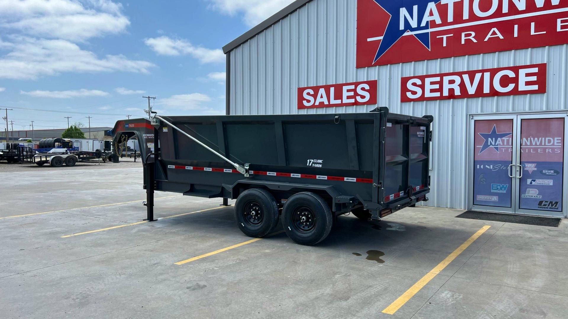ARC Trailers ARC GDT 14' × 83" Telescopic Dump Trailer
