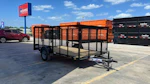 Texas Bragg 12'x77" Landscape Trailer w/ 4' Sides & 4' Gate (L1) Stock #93212 - Thumbnail 1