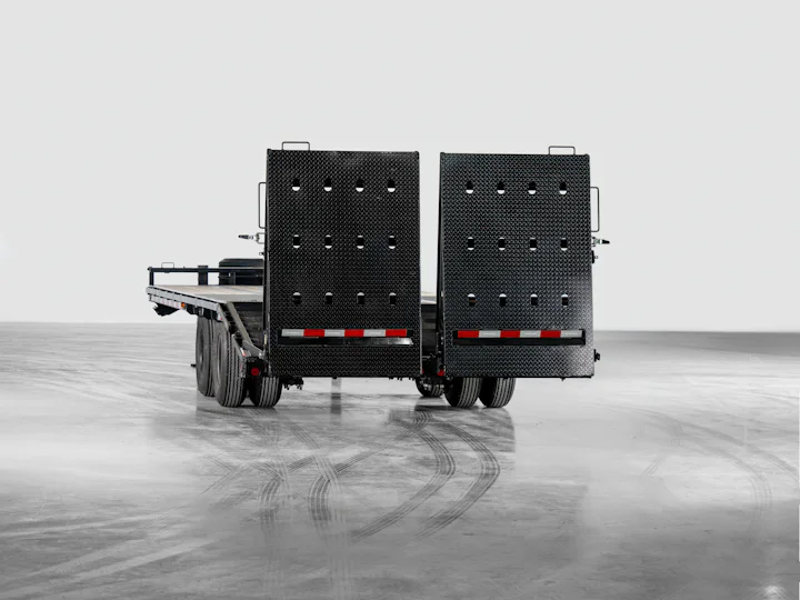 PJ Trailers Low-Pro Pintle With Duals, studio view 15