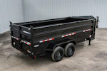 PJ Trailers 14'x83" Low Pro High Side Dump Trailer w/ 4' Sides (DM) Stock #92354 - Thumbnail 7