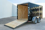 Spartan 6'x12' Enclosed Cargo Trailer w/ Rear Ramp Door (C2) Stock #90393 - Thumbnail 5