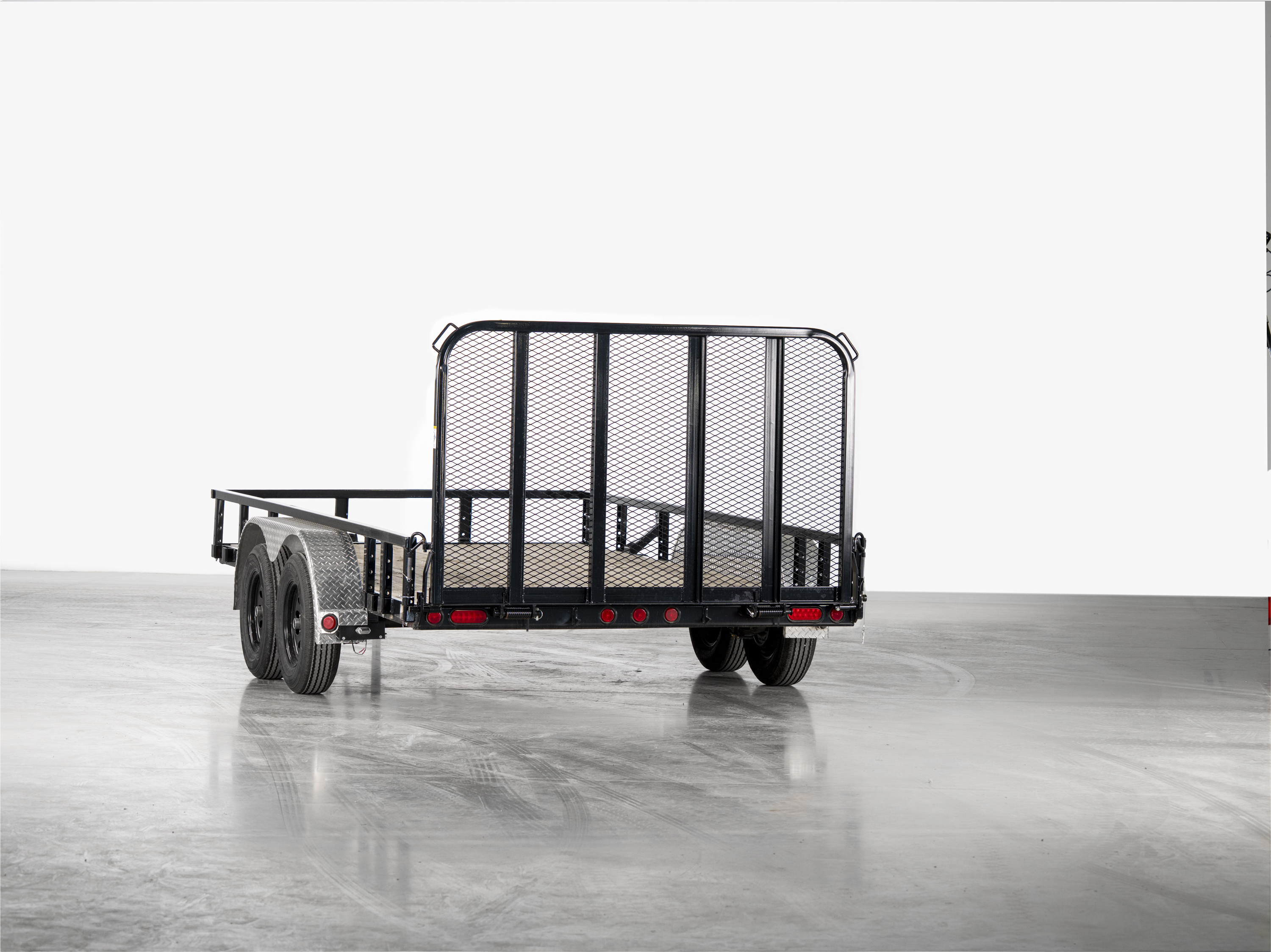 PJ Trailers 14'x83" Tandem Axle 4" Channel Utility Trailer (UL)