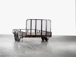 PJ Trailers 14'x83" Tandem Axle Channel Utility Trailer w/ Fold-In Gate (UL) Stock #92925 - Thumbnail 10