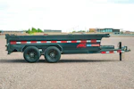 ARC Trailers 14'x83" Scissor Lift Dump w/ 2ft Sides (BDZ) Stock #A-BDZ-14142-GY-L72BS-10P - 7 more images