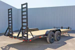 LoneStar 20'x83" Equipment Trailer w/ Stand-Up Ramps Stock #90604 - Thumbnail 3
