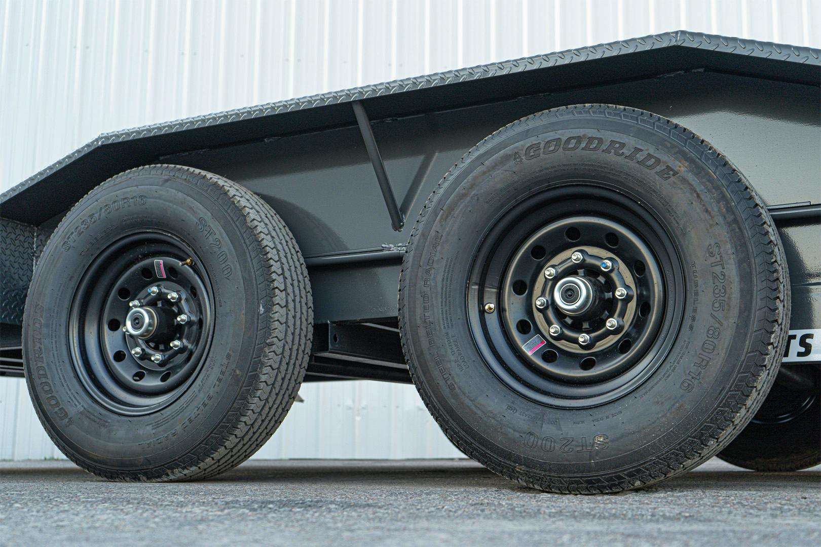 PJ Trailers 20'x102" 6" Channel Super-Wide Gravity Tilt Trailer (TS)