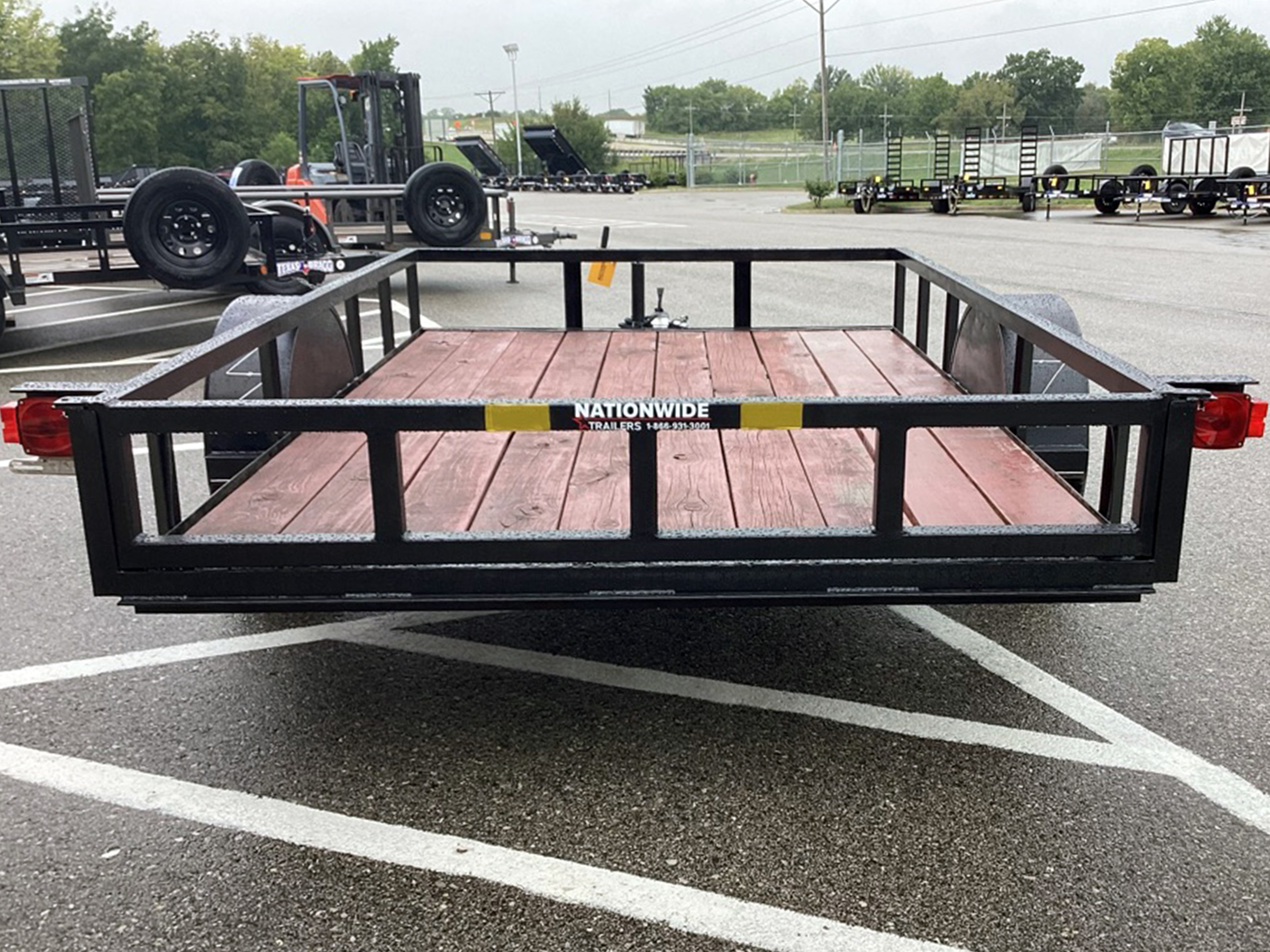 Kodiak 10'x77" Single Axle Full Tilt Utility Trailer