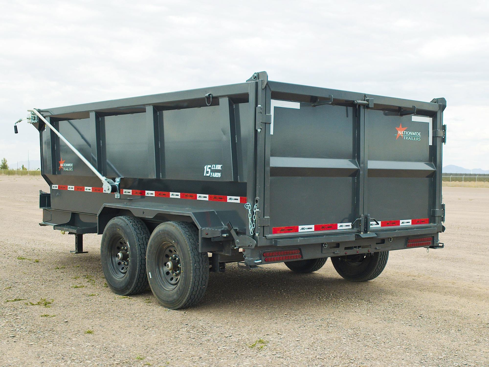 ARC Trailers ARC BDT 14' × 83" Telescopic Dump Trailer