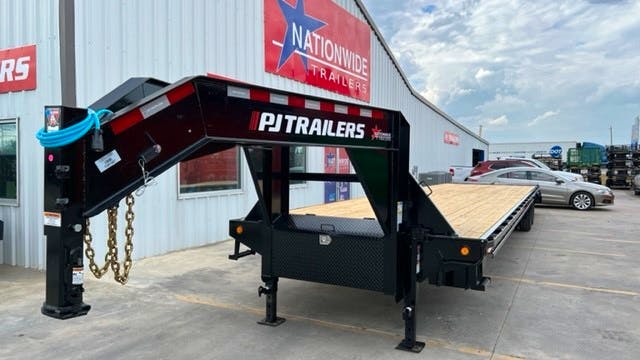 PJ Trailers 40'x102" Flatbed Trailer w/ Duals & Air-ride (FD)