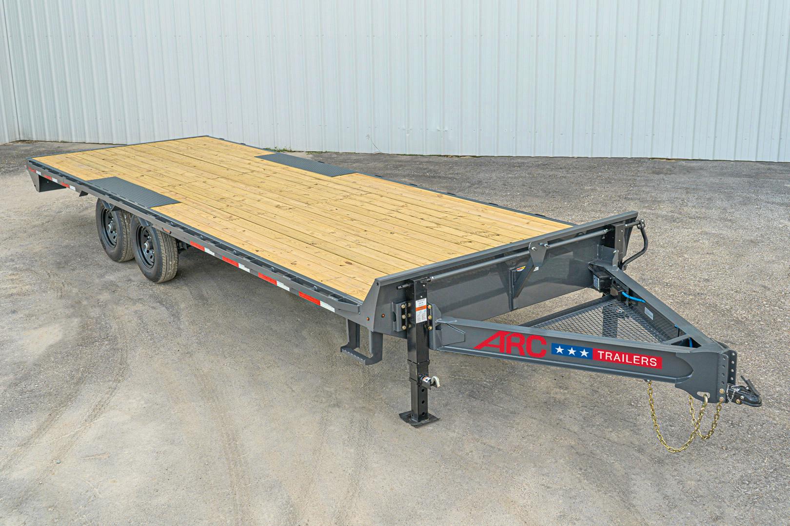 ARC Trailers 24'x102" 8" I-beam Deckover Trailer (BDS)