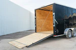 Spartan 7 x 16 ft · 7K GVWR · black · 6 ft 6 in interior · StableDeck floor Stock #89628 - Thumbnail 4