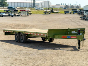 ARC Trailers 24'x102" 8" I-beam Deckover Trailer (BDS)