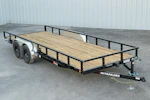 PJ Trailers 20'x83" Tandem Axle 4" Channel Utility Trailer (UL) Stock #90152 - Thumbnail 1