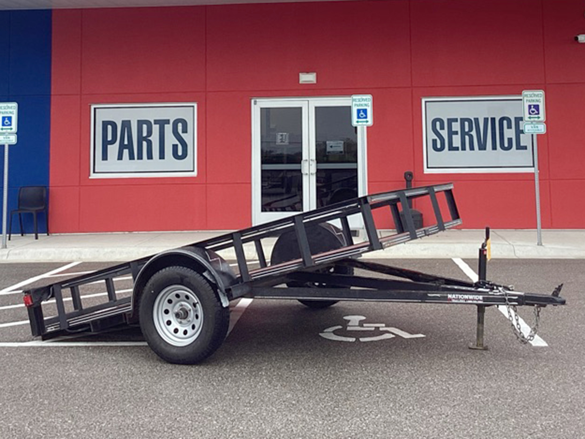 Kodiak 10'x77" Single Axle Full Tilt Utility Trailer