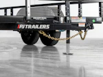 PJ Trailers 14'x83" Tandem Axle Channel Utility Trailer w/ Fold-In Gate (UL) Stock #92925 - Thumbnail 7