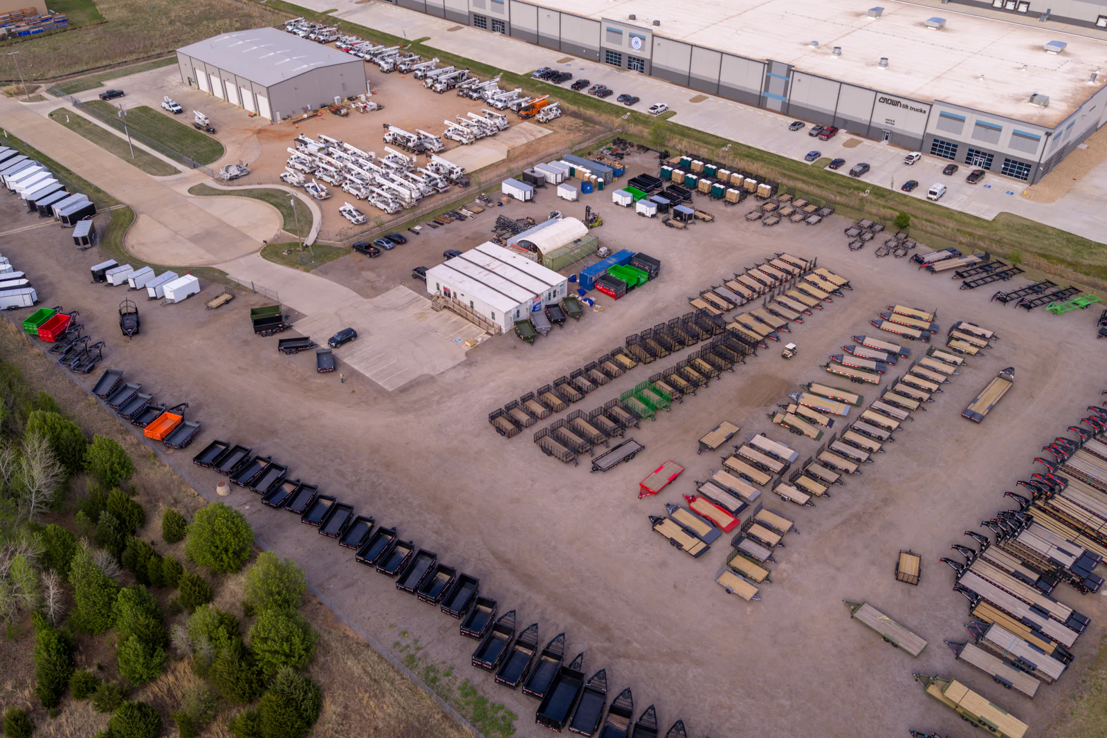 The Oklahoma City store from above