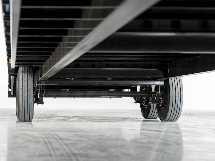PJ Trailers Low-Pro Flatdeck With 8K Singles, studio view 10