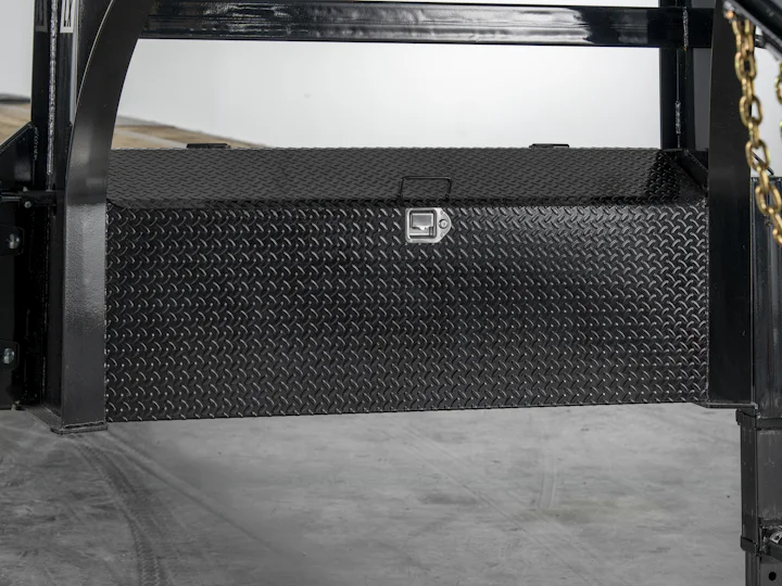 PJ Trailers Low-Pro Flatdeck With 8K Singles, studio view 2