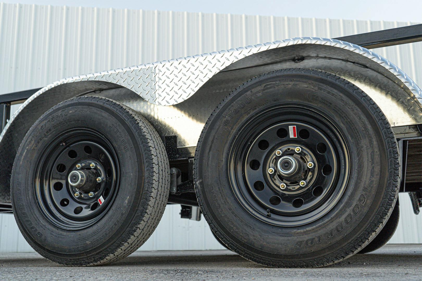 PJ Trailers 20'x83" Tandem Axle 4" Channel Utility Trailer (UL)