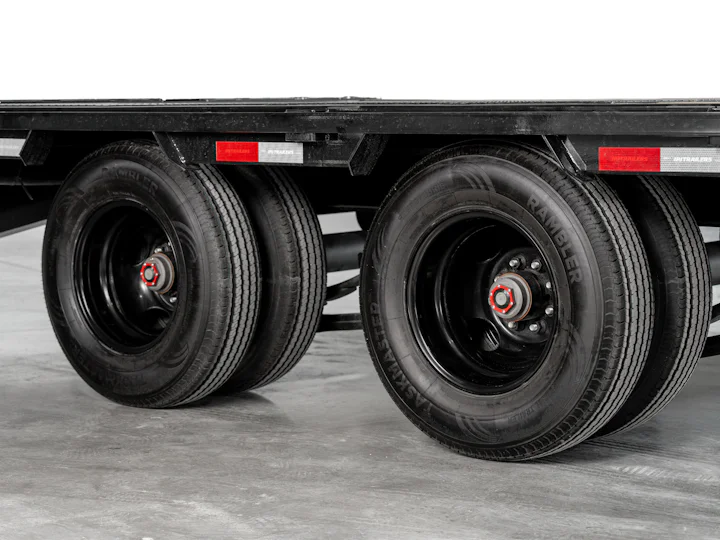 PJ Trailers Low-Pro Pintle With Duals, studio view 9