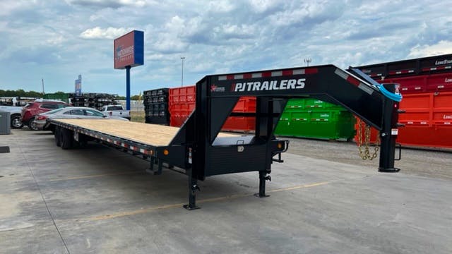 PJ Trailers 40'x102" Flatbed Trailer w/ Duals & Air-ride (FD)