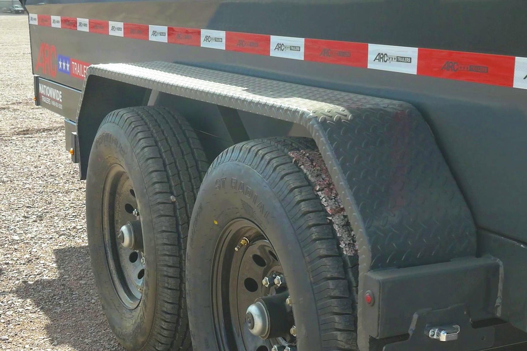ARC Trailers ARC BDZ 14' × 83" Scissor-Lift Dump Trailer – Previous Generation