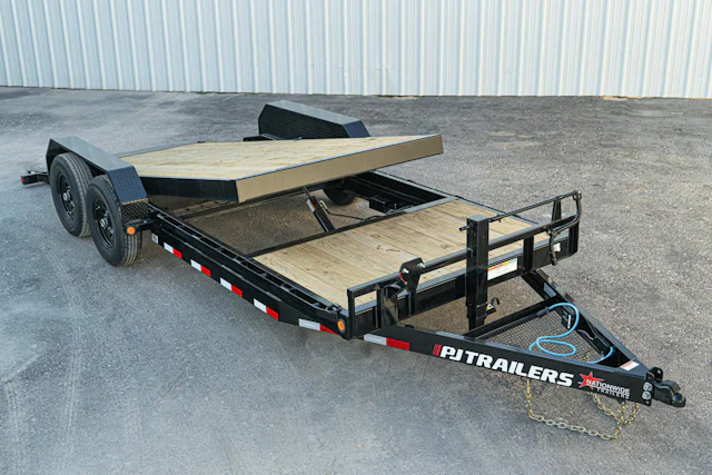 PJ Trailers 20'x82" 6" Channel Equipment Gravity Tilt Trailer (T6)