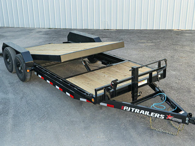 PJ Trailers 20'x82" 6" Channel Equipment Gravity Tilt Trailer (T6)