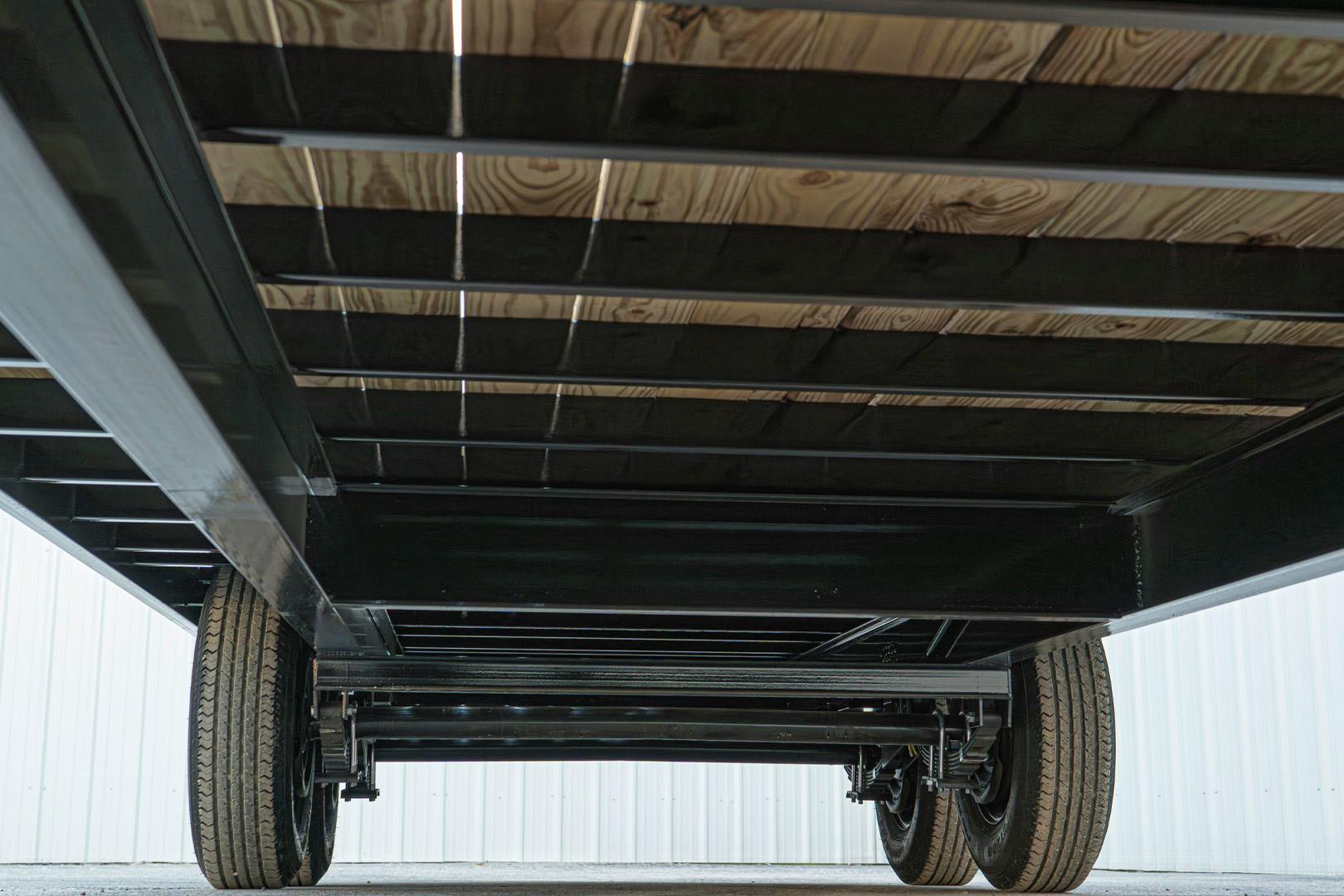 PJ Trailers 24'x102" 8" I-Beam Deckover Flatbed Trailer (F8)