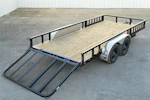 PJ Trailers 20'x83" Tandem Axle 4" Channel Utility Trailer (UL) Stock #92566 - Thumbnail 8