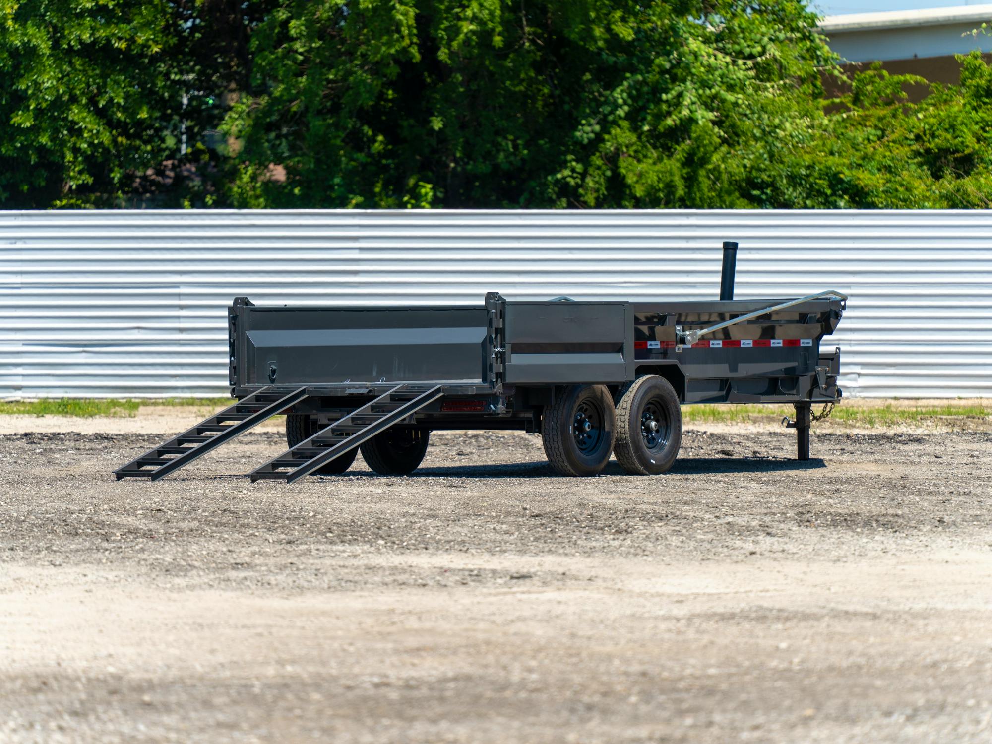 ARC Trailers ARC BDT 16' × 83" Telescopic Dump Trailer