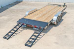 PJ Trailers 18'x83" 5" Channel Car Trailer (C5) Stock #90142 - Thumbnail 9