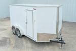 Spartan 7'x14' Enclosed Cargo Trailer w/ Rear Ramp Door (C2) Stock #90769 - Thumbnail 1