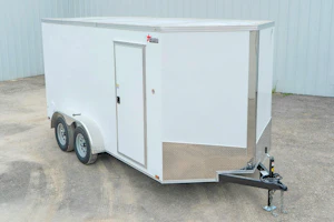 Spartan 7'x14' Enclosed Cargo Trailer w/ Rear Ramp Door (C2)