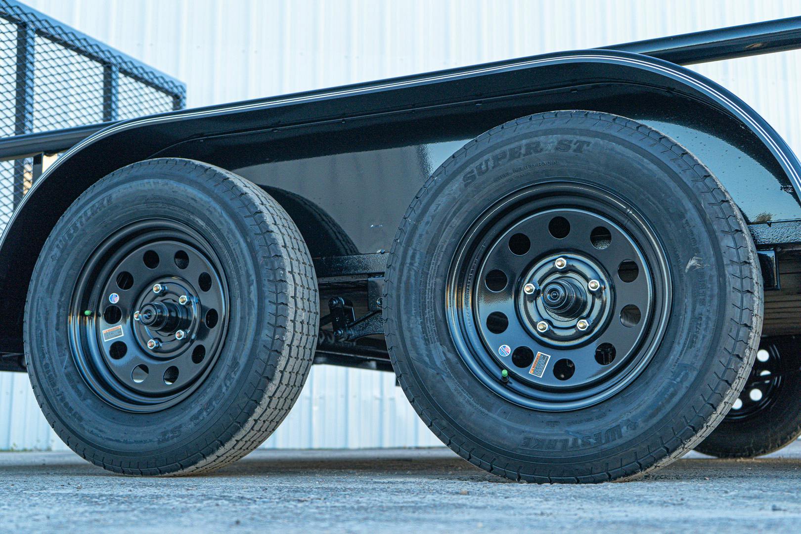 Texas Bragg 16' × 83" Utility Trailer