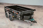 PJ Trailers 10'x60" Hydraulic Dump Trailer w/ 18" Sides (D5) Stock #90504 - Thumbnail 2