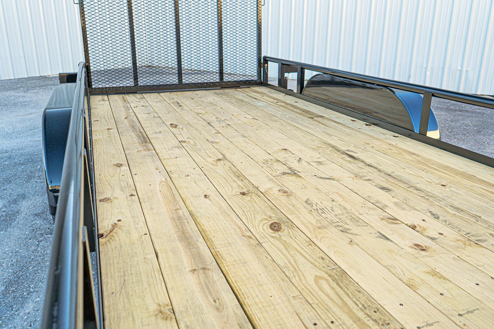 Texas Bragg 14'x83" Utility Trailer w/ 4' Gate (U2)