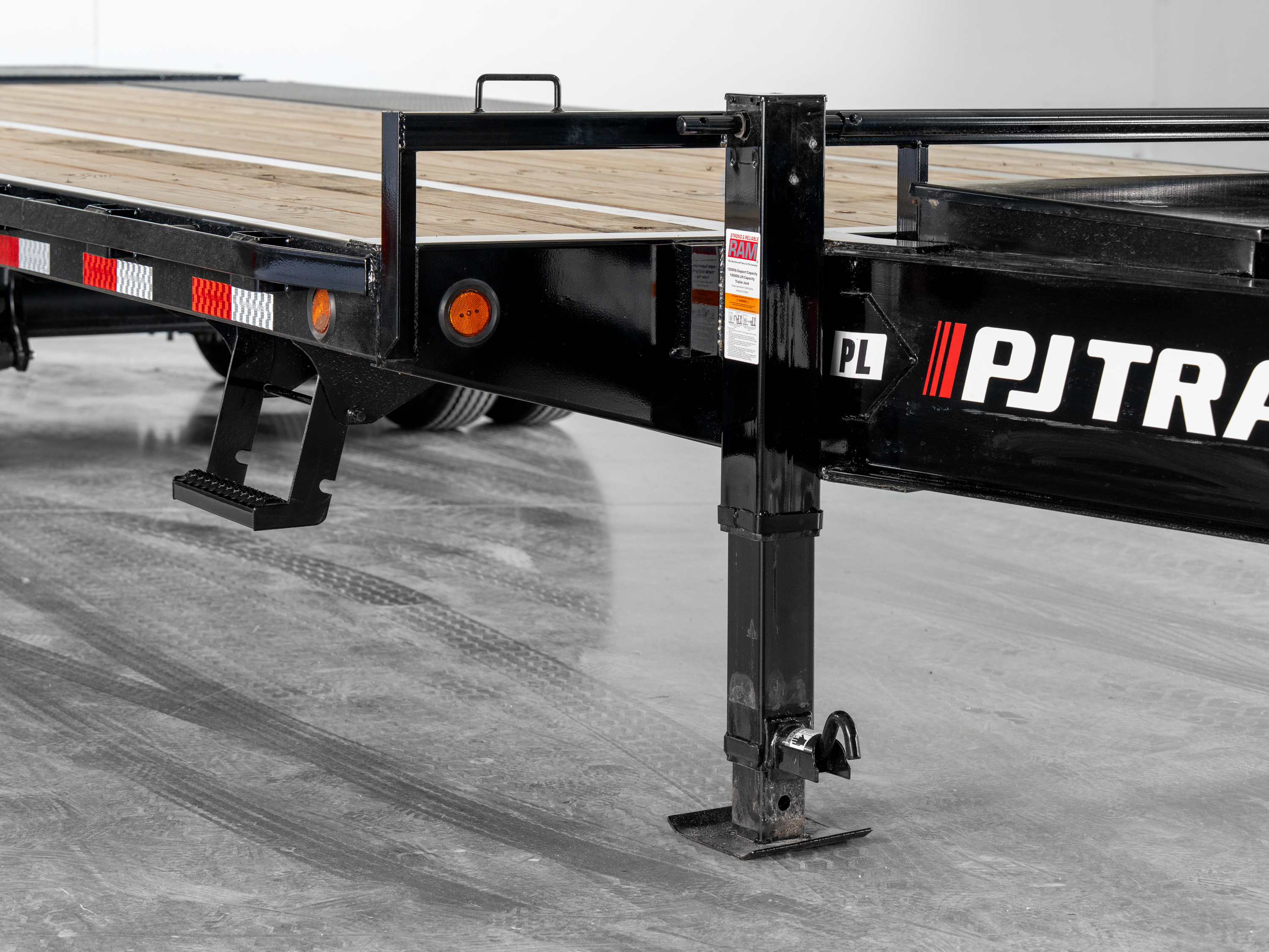 PJ PL Flatbed Trailer Stock #PL - 13 more images