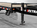 PJ Trailers 25'x102" Low Pro Pintle Flatbed Trailer w/ Duals (PL) Stock #pj-plp25c2bswk - 13 more images