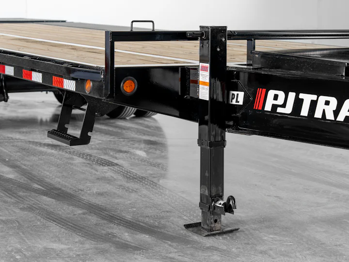 PJ Trailers Low-Pro Pintle With Duals, studio view 6