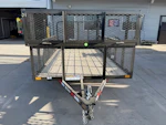 X-ON 12'x77" Landscape Trailer w/ 4' Ramp Gate (X-ON,LS,12X77) Stock #88431 - Thumbnail 3
