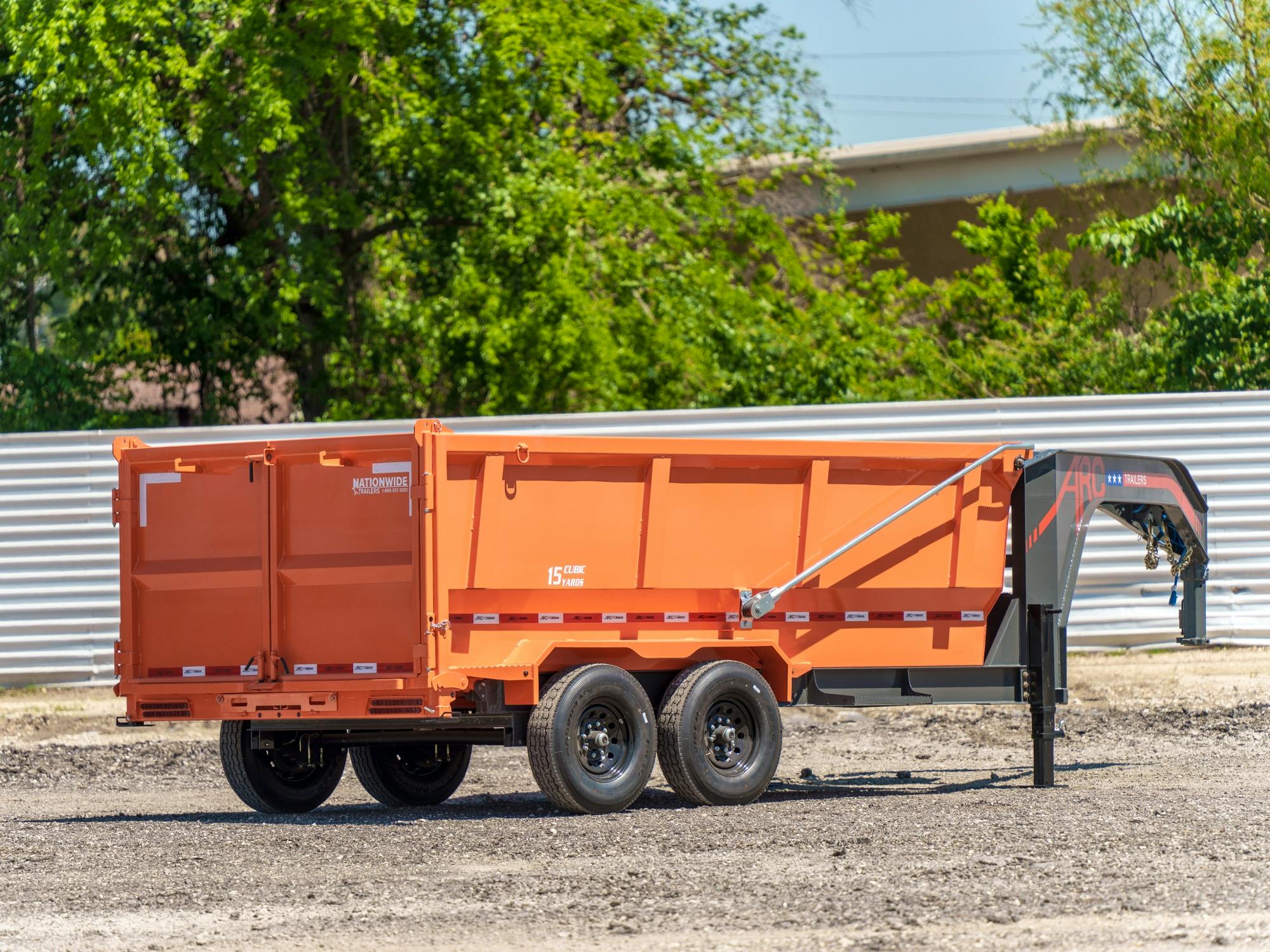 ARC Trailers ARC GDT 14' × 83" Telescopic Dump Trailer