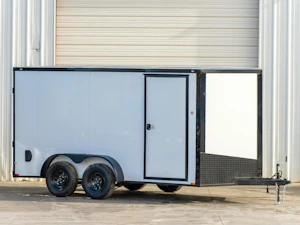 Spartan 7'x14' Enclosed Cargo Trailer w/ Rear Ramp Door (C2)