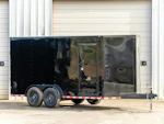 Spartan 7'x16' Enclosed Cargo Trailer w/ Rear Ramp Door (C2) Stock #90734 - Thumbnail 1