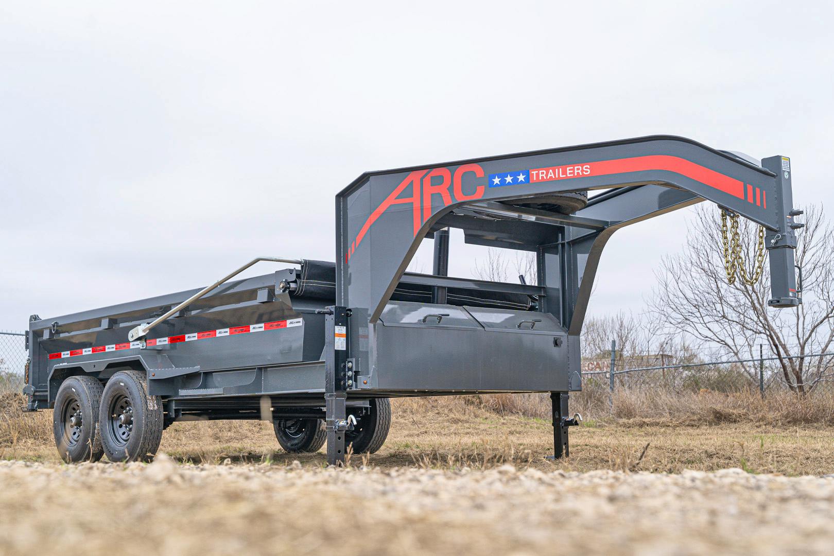 ARC Trailers ARC GDT 14' × 83" Telescopic Dump Trailer