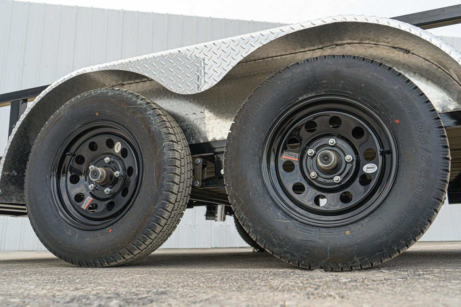 PJ Trailers 16'x83" Tandem Axle 4" Channel Utility Trailer (UL)