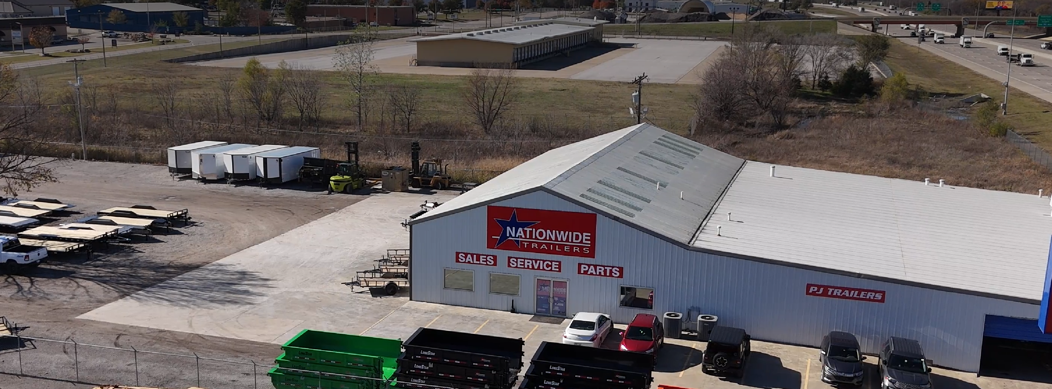 Nationwide Trailers Tulsa dealership and trailer lot