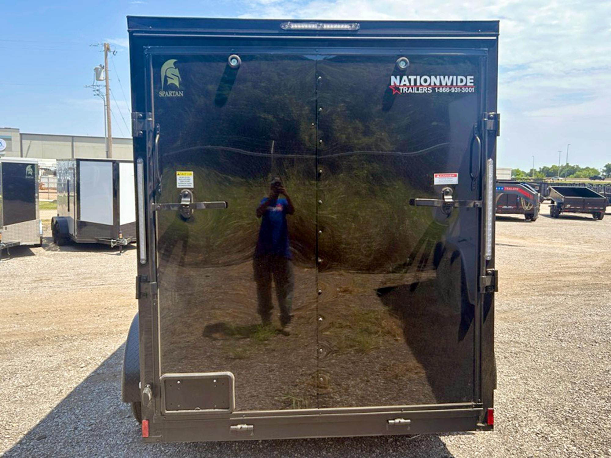 Spartan TA 6' × 12' Enclosed Cargo Trailer