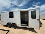 Continental Cargo 8.5'x16' Enclosed Office Trailer Stock #continental-cargo-8-5x16-bp5b-252b-526b-s-wt-acwh-30a - Thumbnail 1