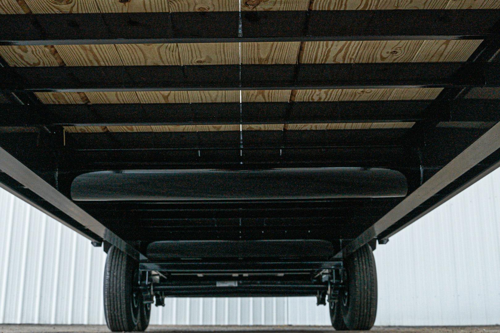 PJ Trailers 32'x102" Gooseneck Low Pro Flatbed Trailer w/ Singles (LS)